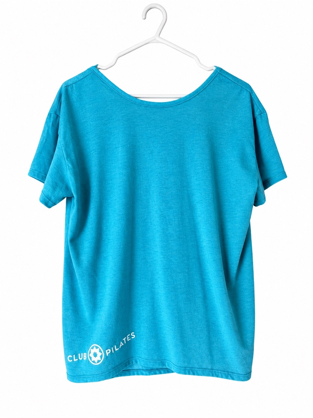 Club Pilates Women's Teal Short Sleeve Tee